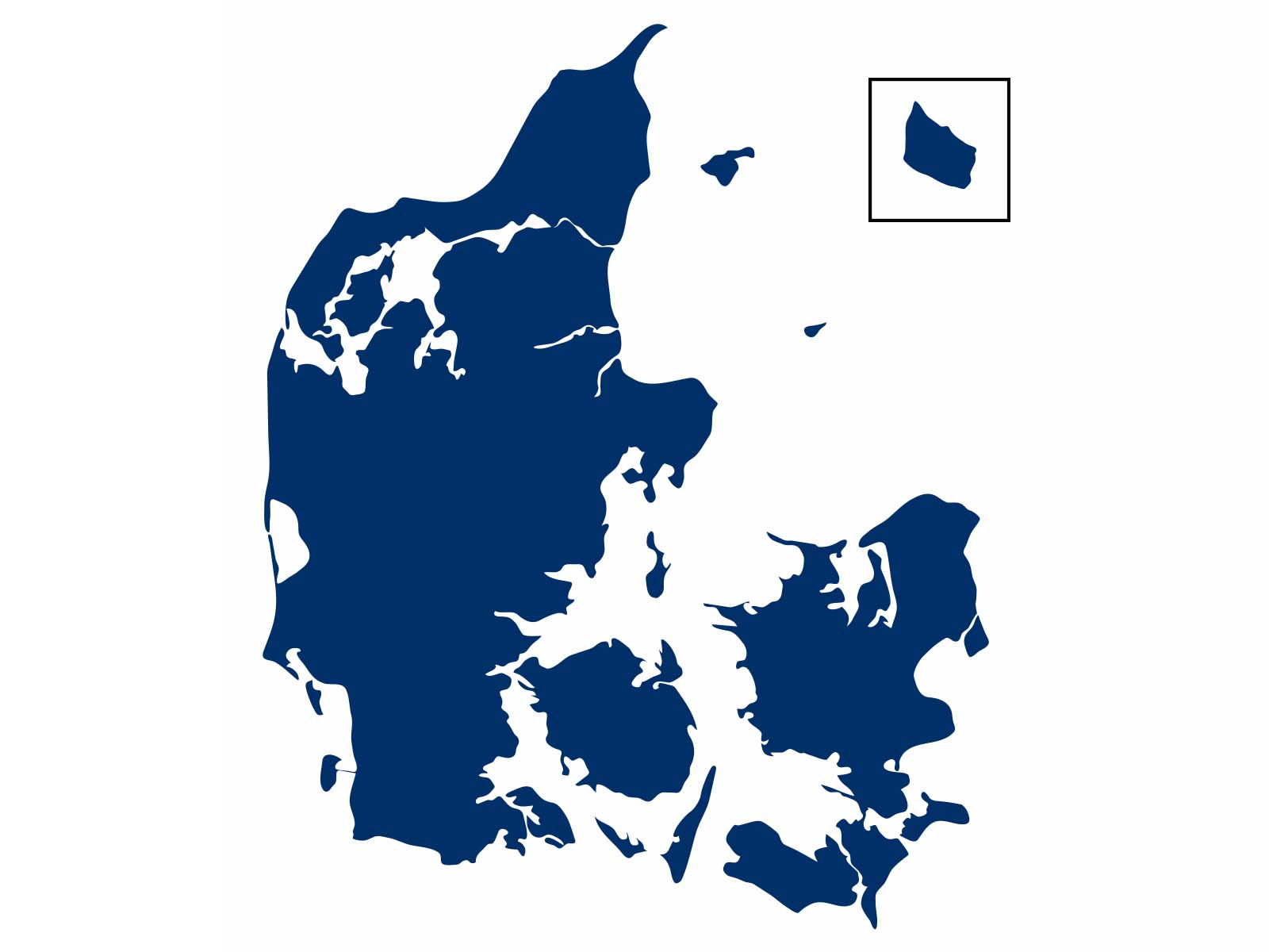 Danmarkskort